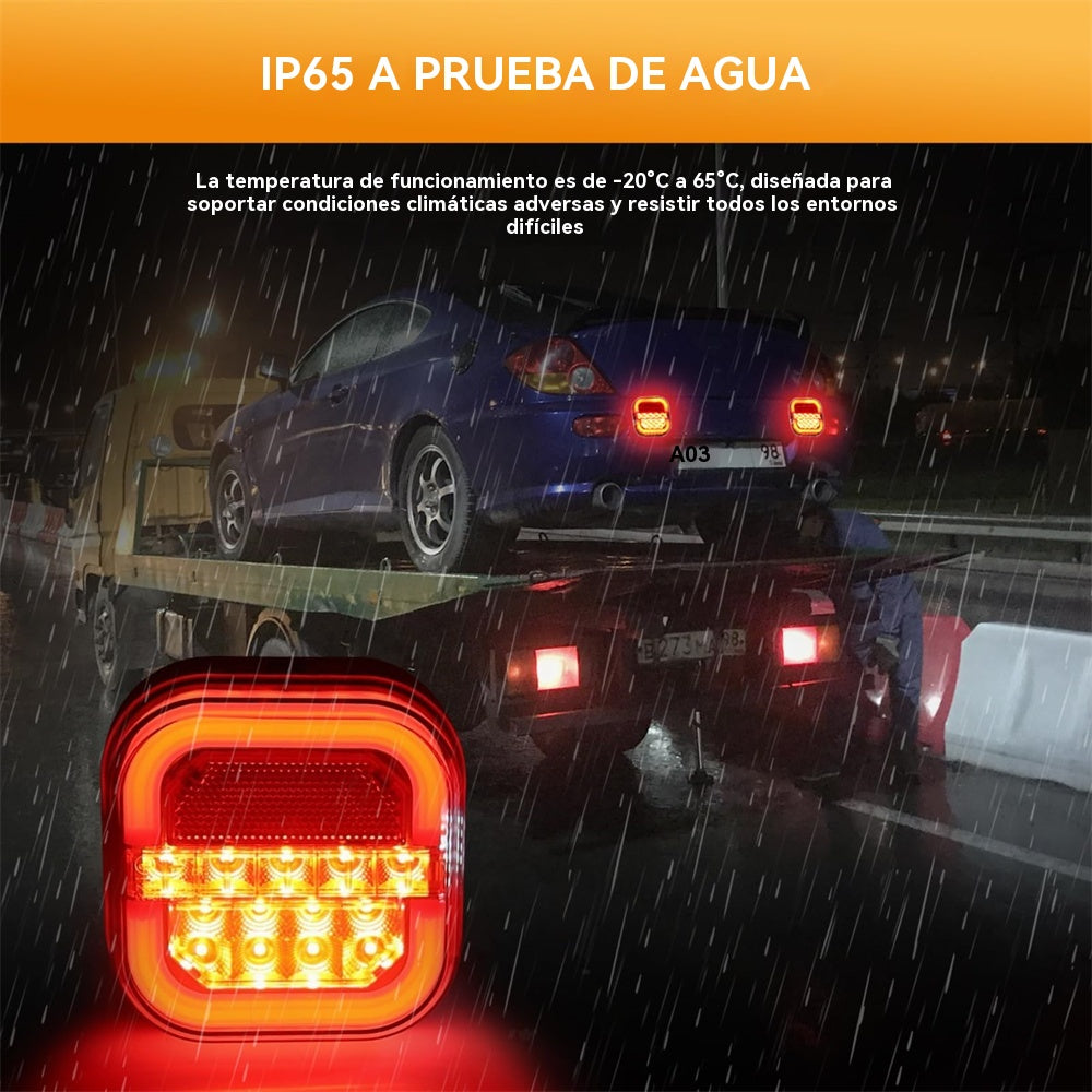 【Universal 12V/24V】🚦 Luces LED para remolque de coche