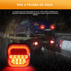 【Universal 12V/24V】🚦 Luces LED para remolque de coche
