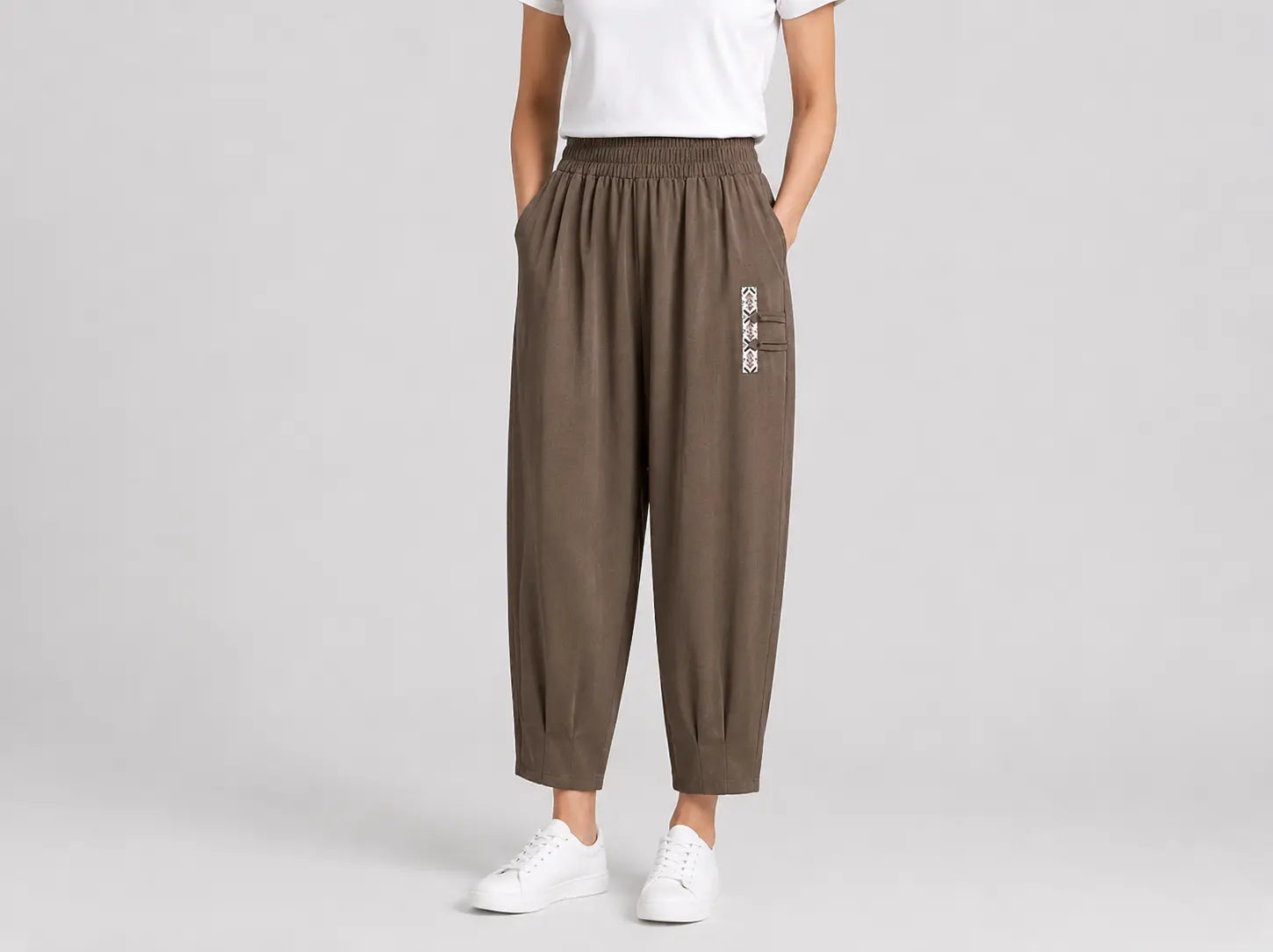 🔥【M–4XL】 👖 Lagane i prozračne ljetne pamučno-lanene hlače – moderne ležerne hlače do gležnja