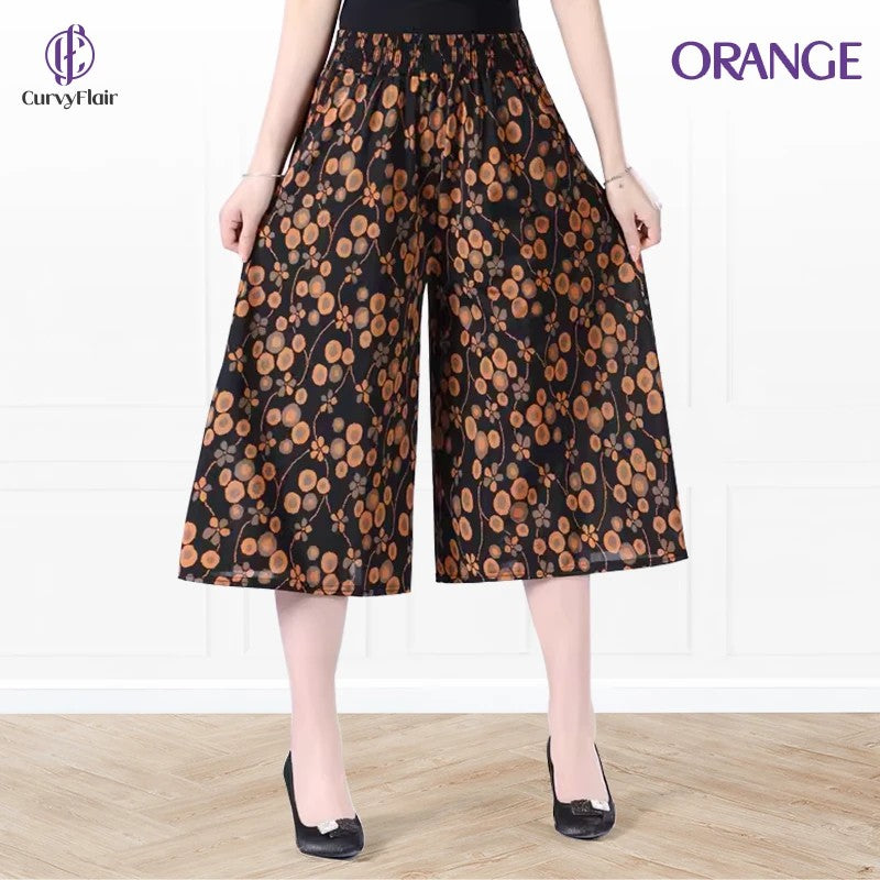 😍 Pantalones anchos de cintura alta