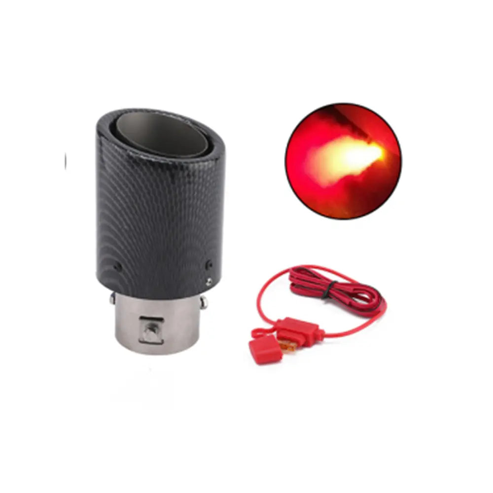 🚗 1 piezas 35 euro 🔥 Luz LED universal para tubo de escape – Un toque de estilo y luminosidad trasera para cualquier trayecto.