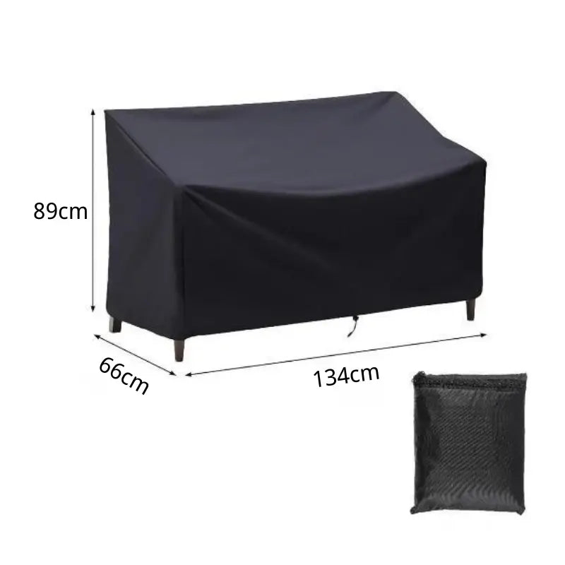 🔥 Funda impermeable para muebles de exterior: tejido Oxford 210D, resistente a los rayos UV y al viento. Protege los muebles de patio, de jardín y los cojines contra la lluvia, el sol y el polvo. 🪑✨