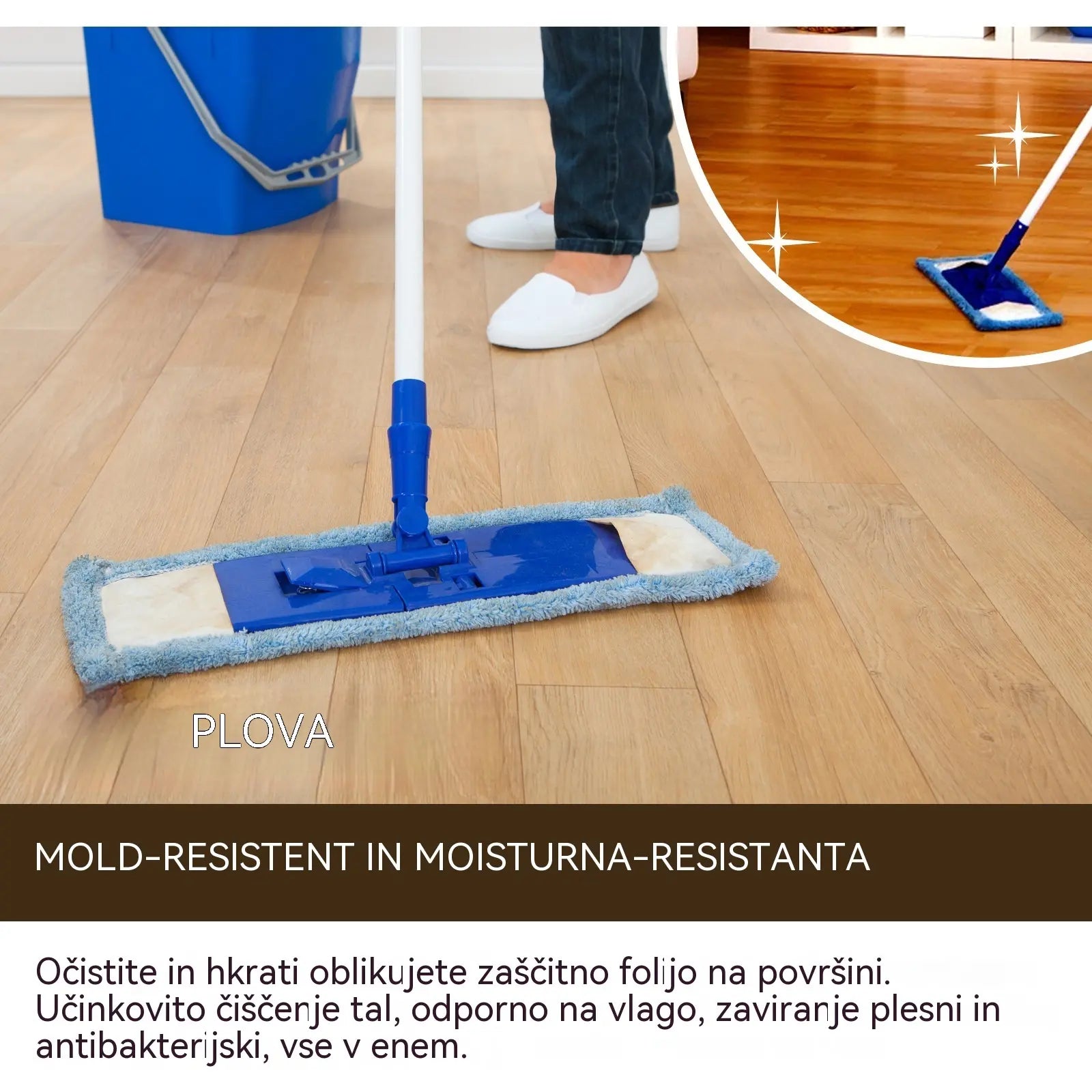 【120 ml + goba + krpa】Naravni mikromolekularni čebelji vosek v spreju za nego pohištva, vzdrževanje tal in poliranje.