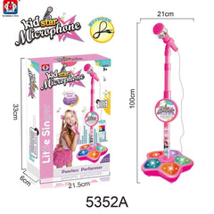 💥Juego de micrófono, juego de máquina de karaoke con luz