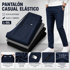👖【L-5XL】Terciopelo de otoño e invierno más pantalones deportivos de terciopelo para hombre, pantalones casuales sueltos