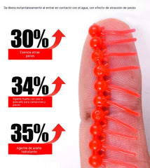 🎣Señuelo dinámico de cuentas suaves, señuelo biónico
