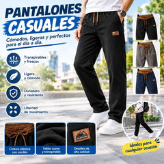 🔥🔥【M-4XL】Nuevos pantalones casuales de primavera para hombre 2026