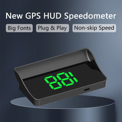 【Navegación GPS Swiss Military con alerta para evitar multas】Nuevo velocímetro y tacómetro GPS con pantalla HUD