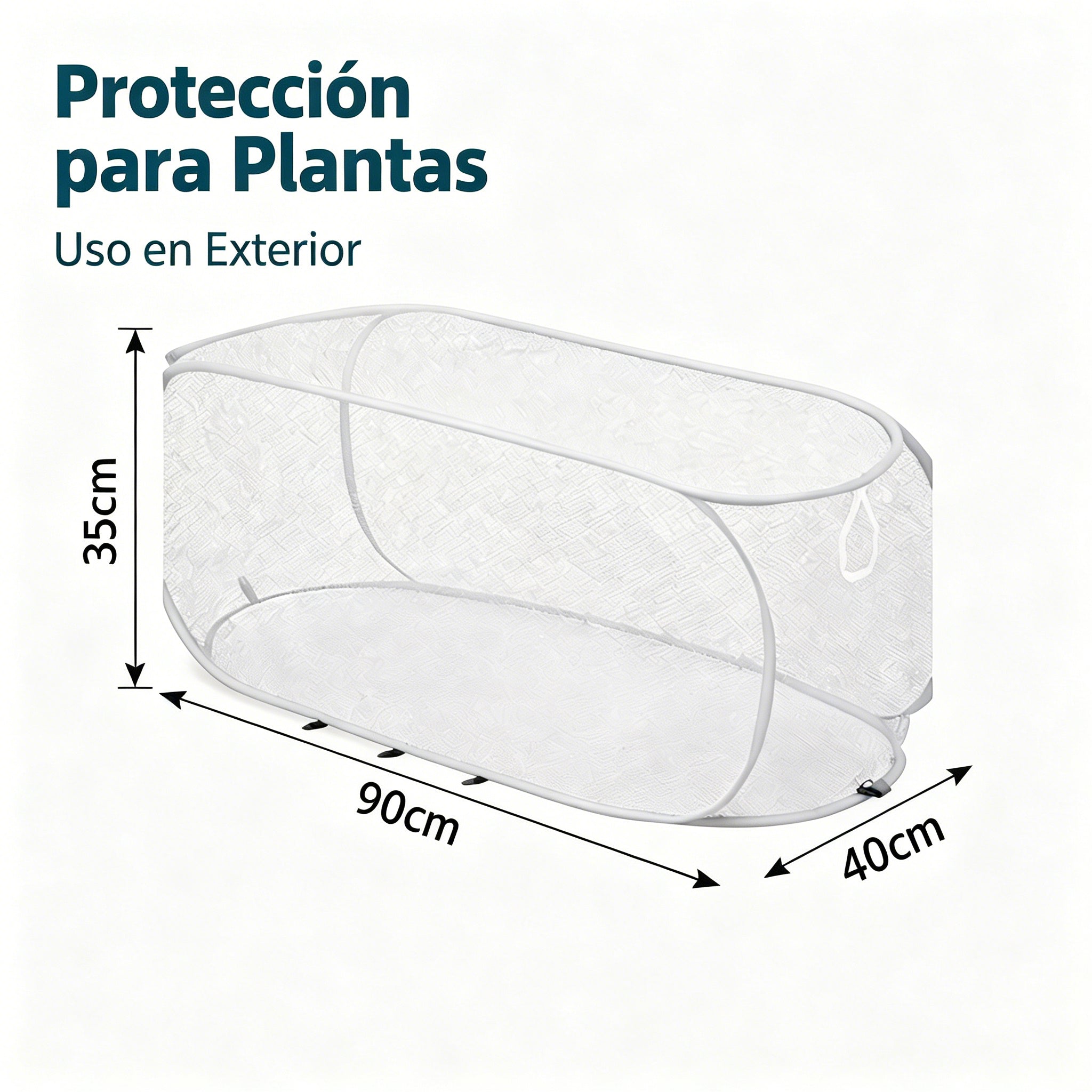 🌿☀️ Cubierta plegable de sombra para plantas – protección UV, malla anti-insectos y anti-pájaros para huerto, tejido transpirable y montaje sencillo 🛡️