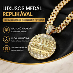 📢📢50% kedvezmény!! ✨ Csillogó kubai lánc medál | Azonnal emeld a stílusod💎