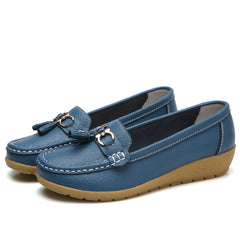 😍【35-44】 Nuevos zapatos de cuero de moda de otoño para mujer.