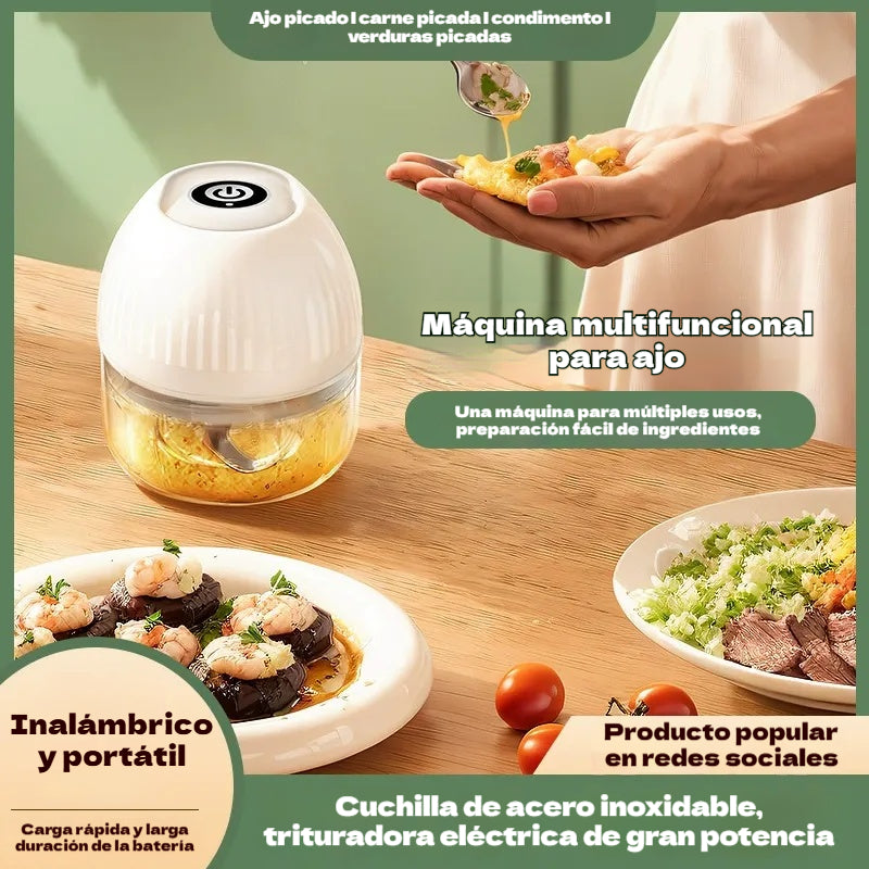 🧑‍🍳Mini procesador de alimentos inalámbrico multifuncional