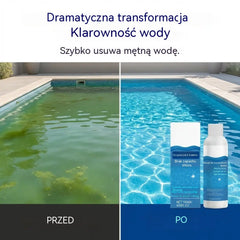 ⏰💦Kup 1 i otrzymaj 1 gratis🏊‍♂️ Płyn klarujący do basenów – Krystalicznie czysta woda w kilka godzin, bez wysiłku ✨