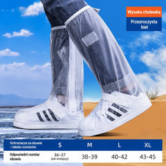 【1 para】Chroń swoje sneakersy przed deszczem! Wytrzymałe, wodoodporne ochraniacze na buty: antypoślizgowe i składane – łatwe do schowania w torbie