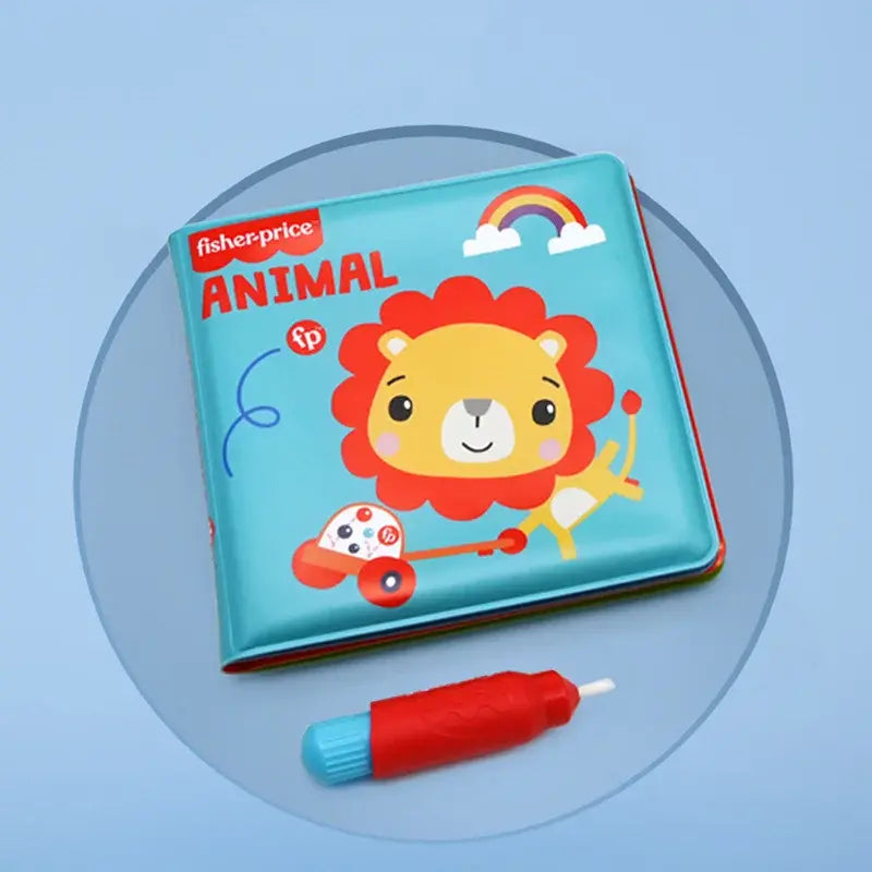 【Compra 1 y llévate 1 gratis】🧸 Libro de tela impermeable para baño que cambia de color – Juguete educativo resistente, irrompible y reutilizable 🌈