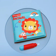 【Compra 1 y llévate 1 gratis】🧸 Libro de tela impermeable para baño que cambia de color – Juguete educativo resistente, irrompible y reutilizable 🌈