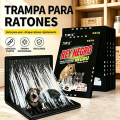 🐭💥【3 piezas】Trampas para ratones adhesivas extragruesas y súper resistentes | Ideales para hogares, tiendas y almacenes🏠