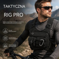 📢📢 50% zniżki! ⏰ Męska taktyczna torba piersiowa do jazdy na rowerze