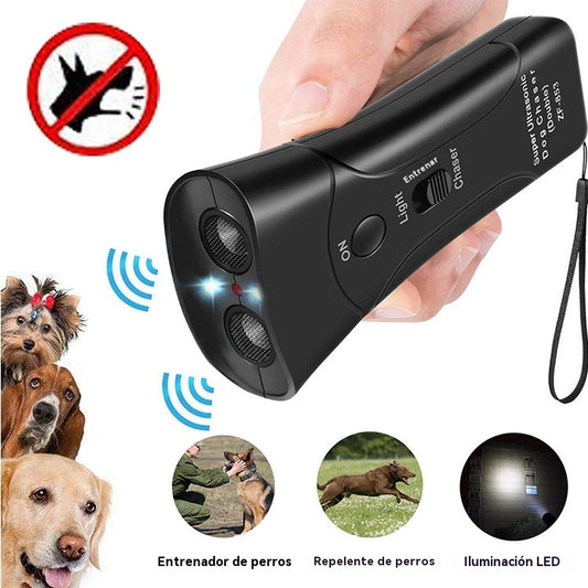 🐶🔥【Compra 1 y obten 1 gratis】Ahuyentador Ultrasónico para Perros – Seguro, Portátil y Eficaz