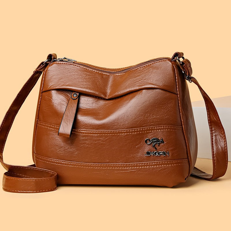 👜 Nuevo modelo, bolso de hombro multicapa retro y de gran capacidad, moderno y versátil