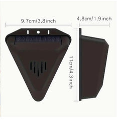 🔥【Oferta por tiempo limitado】📣Dispositivo de alarma solar con sonido y luz para pájaros, ideal para huertos, estanques de peces, arrozales