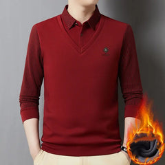 🔥👔【M-4XL】Meeste esmaklassiline kašmiirist kaheosaline pluus, soe ja mitmekülgne