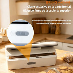 ⏰ ¡50% de descuento! ⚡✨ Sellador de Bolsas Multiusos | USB-C Recargable, 8 Ajustes de Calor y Almacén Magnético, Apto para todo tipo de bolsas 🥗