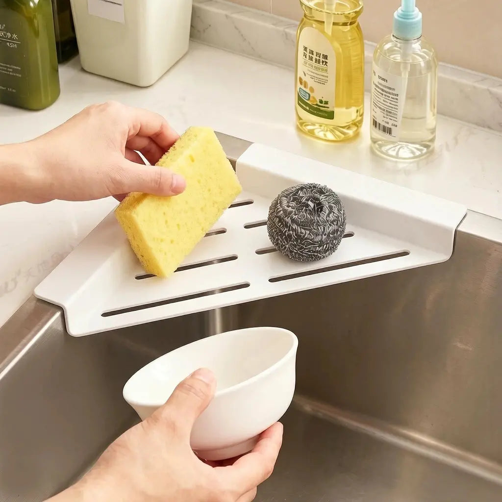 🧼 Organizador de Cocina con Drenaje Automático