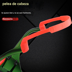🔥Gafas de visión amplia + 10 lentes protectoras🔥👓Gafas de soldar automáticas con ajuste de intensidad, máscara de soldar✅