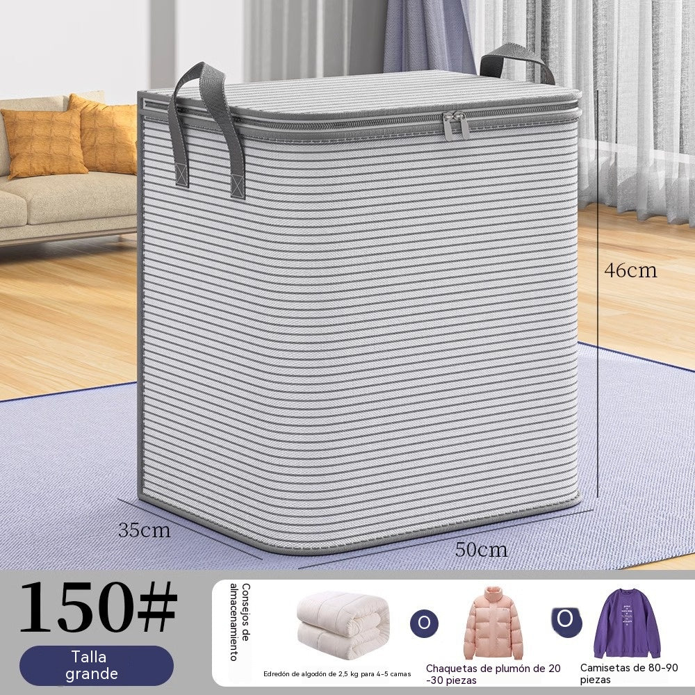 Bolsa de almacenamiento grande plegable con asas