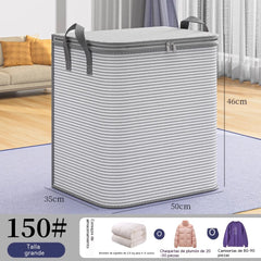 Bolsa de almacenamiento grande plegable con asas