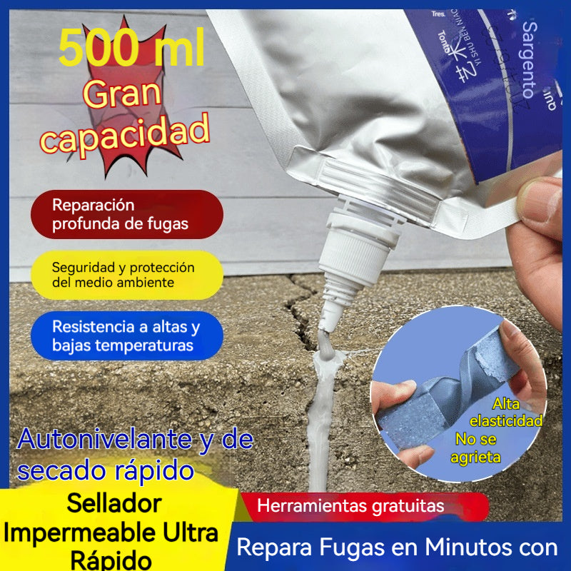 【500g】💧🔧 Sellador Impermeable Ultra Rápido – Repara Fugas en Minutos con -50% HOY
