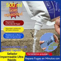 【500g】💧🔧 Sellador Impermeable Ultra Rápido – Repara Fugas en Minutos con -50% HOY
