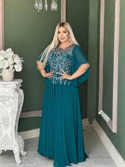🔥✨【Noi stiluri de toamnă】👗【S-5XL】Vestido largo con estampado de estrellas y diamantes
