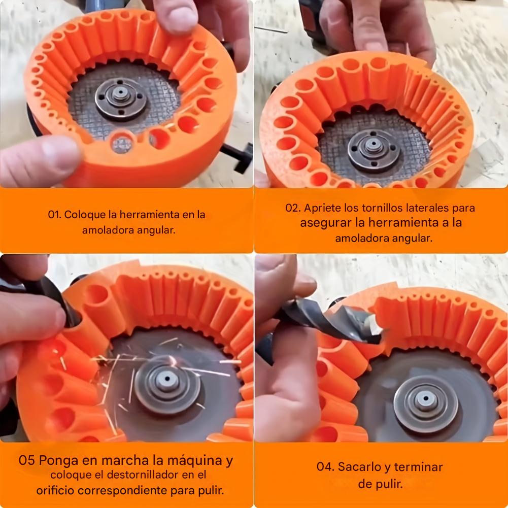 💥💥Afilador de brocas: para brocas de 2 a 13 mm