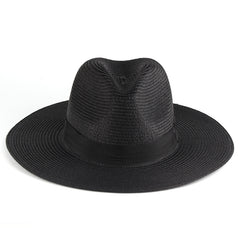 🌿 【56-58cm】Sombrero de palma tejido a mano de Ecuador.