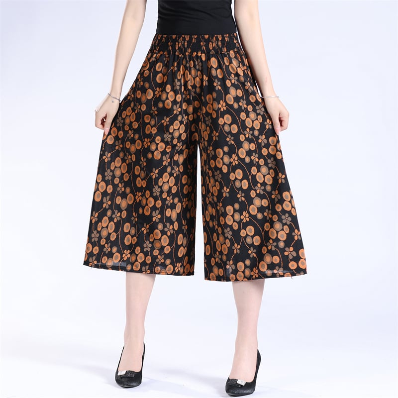 ❤️【M-5XL】Pantalones holgados estampados de cintura alta nuevos de 2026