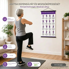 Tai Chi gyakorlat poszter időseknek