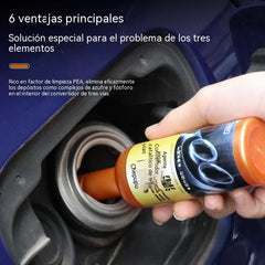 【4 botellas】🚗Limpiador de convertidor catalítico para automóviles, limpiador de combustible para motor🧼