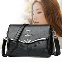 🔥Elegante bolso de hombro de cuero genuino de gran capacidad