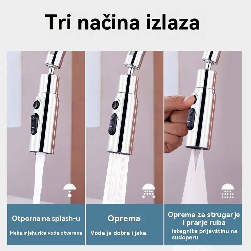 🚰🔥Mlaznica filtera za slavinu koja se okreće za 360°
