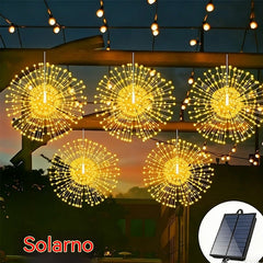 🔥【Zadnji dan: 40% popusta!】✨🎉 Solarne lampice u obliku vatrometa, savršene za vrtove i zabave.