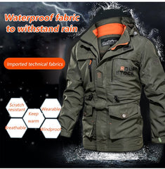 🔥✨【Nuevos estilos de otoño】【M-5XL】Chaqueta impermeable y cortavientos para hombre, otoño 2025