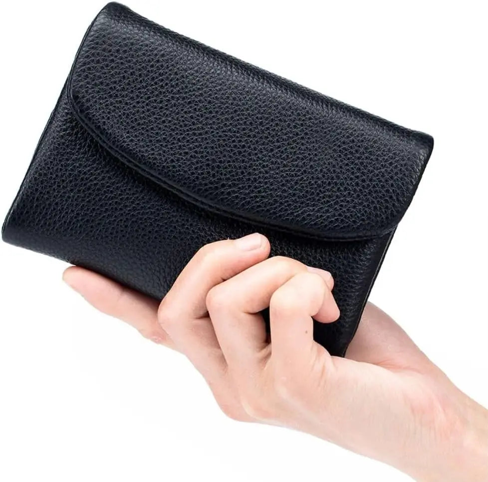 Pebble unisex novčanik od prave kože s RFID zaštitom