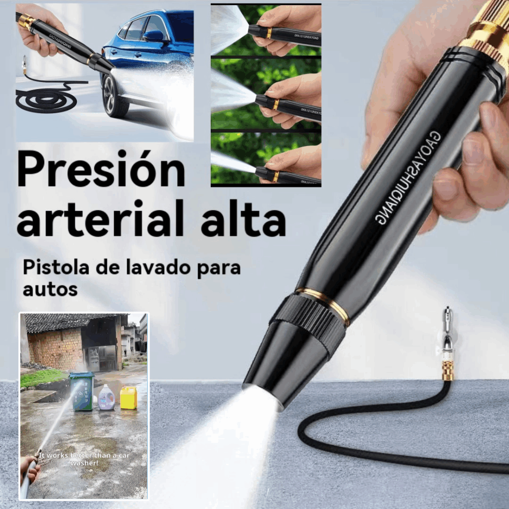 💧🚗Compra 1 y llévate 1 gratis（2 piezas）🔥Nueva boquilla de lavado de autos de alta presión, universal para regar flores, lavar autos y limpiar el suelo
