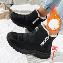🔥Botas de nieve impermeables y cálidas de terciopelo para exteriores