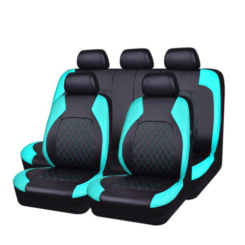 🚗🚗Juego universal de fundas para asientos de coche de cuero suave