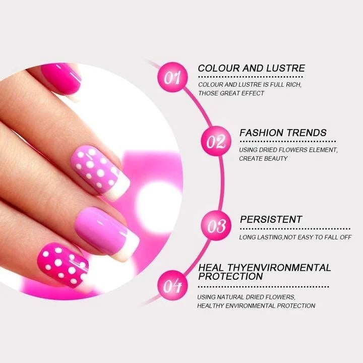 ✨️【4 piezas】💅🌈Lápiz de esmalte de uñas 3 en 1
