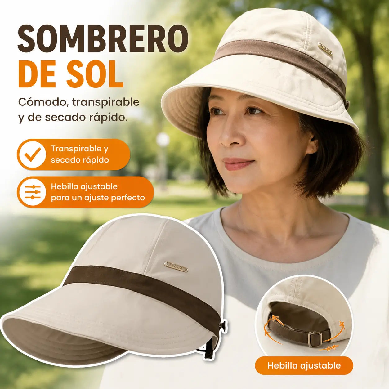 🔥2 piezas🧢Gorra de béisbol de ala ancha con bloques de color, nueva colección de verano 2026