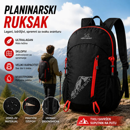 🏆 Posebna cijena zadnjeg dana! 🎒 Vodootporni sklopivi ruksak za kampiranje
